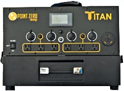 Titan Portable Solar Generator - Point Zero Energy