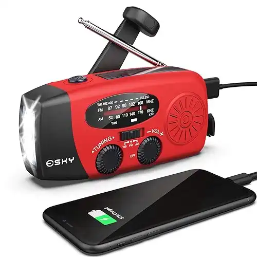 Hand Crank Radio with Flashlight