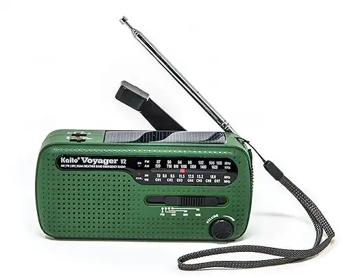 NOAA Portable Solar / Hand Crank AM/FM Radio