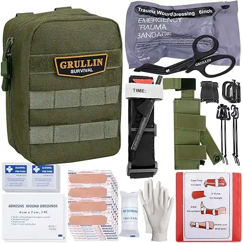 GRULLIN MOLLE IFAK Trauma Kit